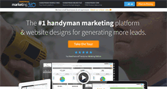 Desktop Screenshot of handymanmarketing360.com
